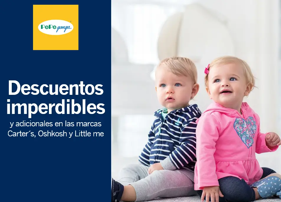 10% de descuento adicional en las marcas Carter´s, Oshkosh y Little me